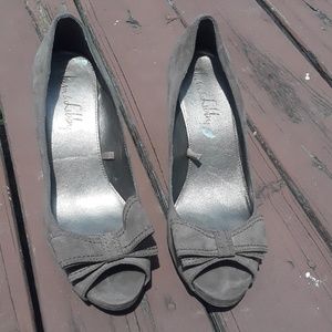 Cute Suede bowtie Shoes